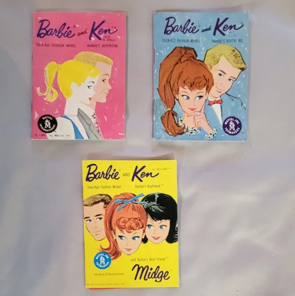 3 Vintage Barbie Doll Catalog Booklets - Picture 1 of 2